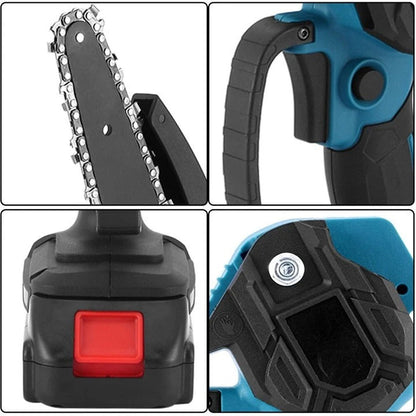 Mini Akkus Láncfűrész – 48V, 2 Akkumulátorral, 15,5 cm